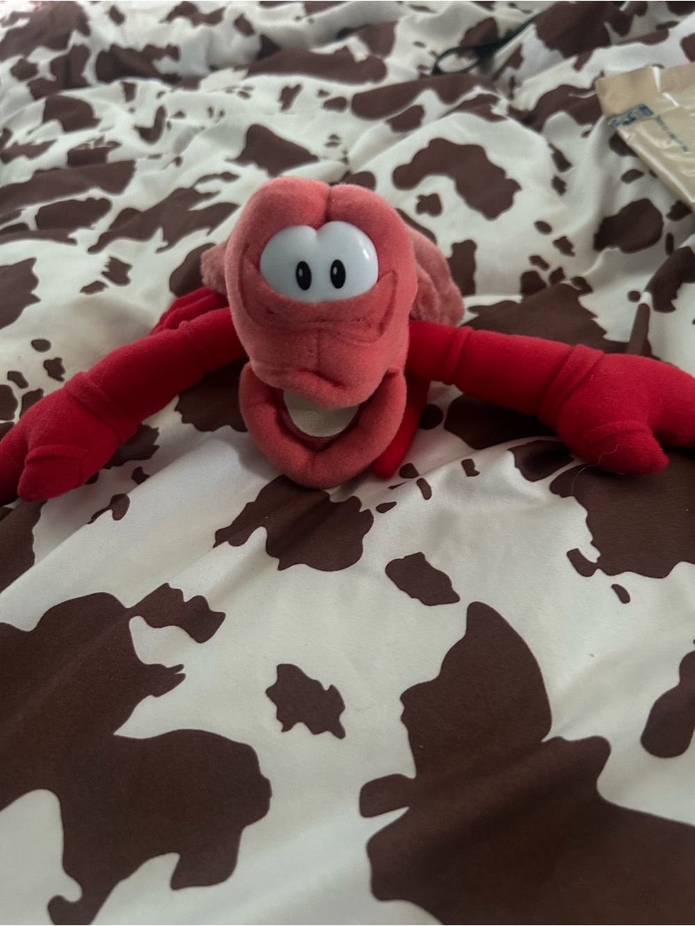 Sebastian the Crab Little Mermaid toy - Soft Stuffed Animal